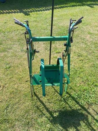 BOBCAT RANSOMES 48 INCH MOWER HANDLES LEVERS UPPER CONTROLS FROM XM481 1