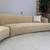 Rove Concepts Reya Curved Sectional (Dune) - Delivery Available 6 thumbnail
