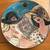 Cindy Jenkins Hand Painted Studio Pottery Round Bowl, 10.5” 4 thumbnail