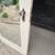 77" antique solid WOOD DOOR with full length mirror 3 thumbnail