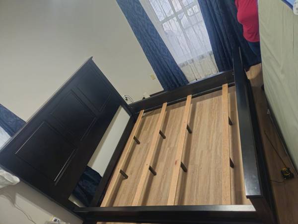 King size bed frame 1
