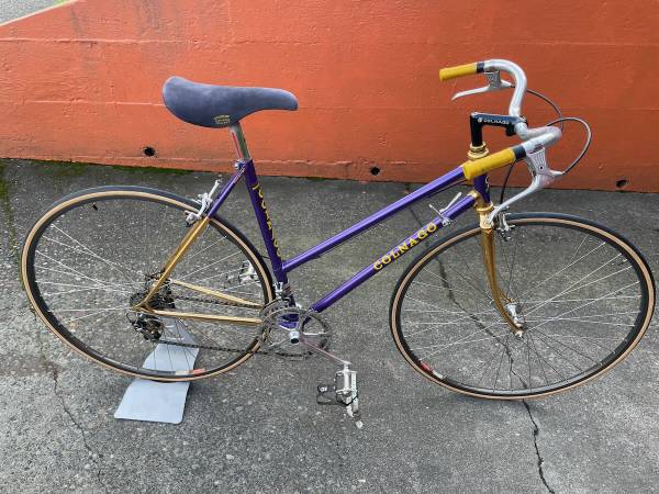 Colnago Donna, 51cm,  1983 extremely rare purple and gold! 1