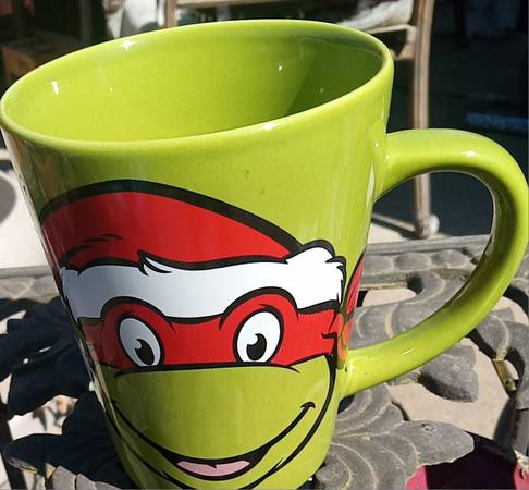 Ninja Turtle Mug - Michelangelo “Mikey” – The Funny One  (New) 1