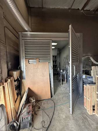 2018 ECO Front Down Draft Blast Booth Paint Booth 1