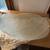 Frosted Glass Platter Dish in Organic Shape 1 thumbnail