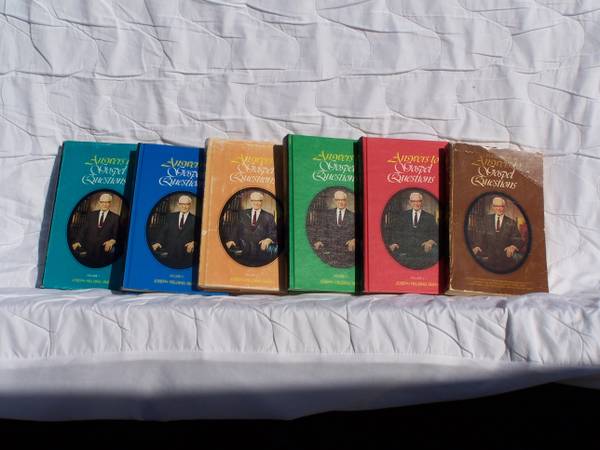 LDS library + DVD's & a large wall hanging mural 1