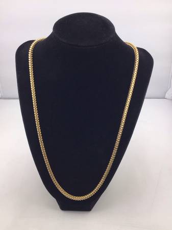 Gold necklace 1