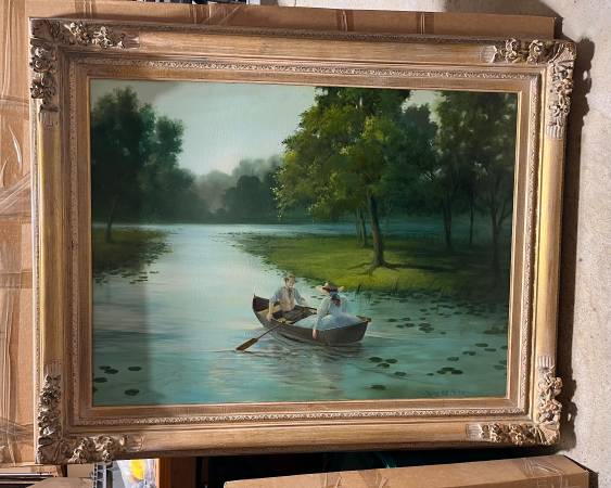 Oil Painting and Frame 39"x 49" 1