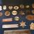 fireman...policeman...taxi..military...vintage badges , pins , signs . 10 thumbnail