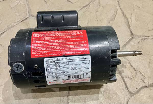 Century Pool & Spa Motor 1