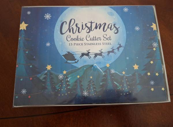 Christmas Cookie Cutter Set- 15 Piece Stainless Steel 1