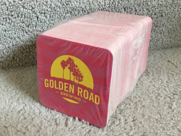 125 Coasters SEALED Golden Road Light Pink $15 EACH 1