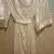WHITE SILKY ROBE, MEDIUM, WITH BELT, NEW WITH TAGS 4 thumbnail