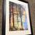 Beautiful Framed Print of Faces in the Trees by PNW Artist, 20” x 16” 2 thumbnail