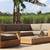 Outdoor patio teak sofa sectionals and dining tables, furniture 9 thumbnail
