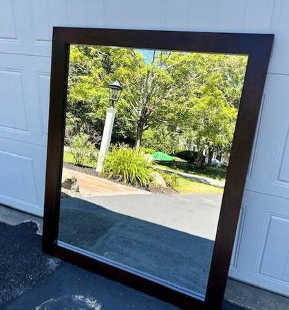 Solid Wood Mirror 1