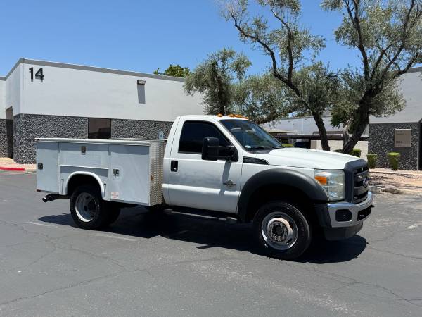 2013 ford f450 super duty utility 6.7L v8,4x4 powerstroke - $13,500 (24th ave.peoria/phoenix)63612870992643122