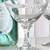 Fostoria Crystal Bracelet Stem Pattern Champagne and Wine/Cocktails 13 8 thumbnail