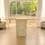 Italian Artedi Travertine Glass Console table 1 thumbnail