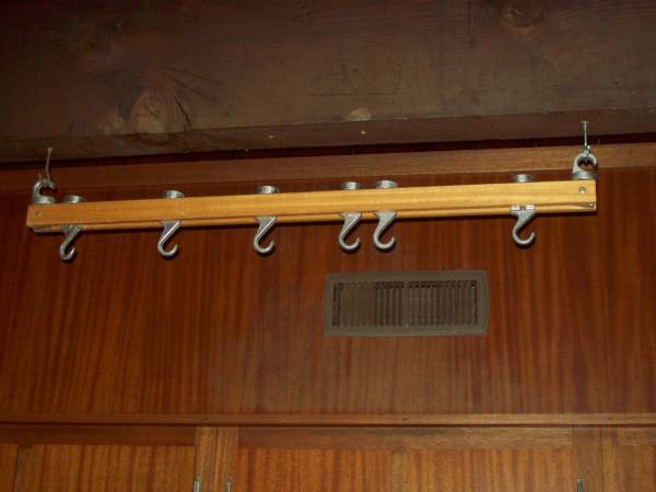 Hanging Bar Pot Rack - $30 (Wayland)63471140598403121