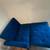 Velvet futon Couch 3 thumbnail