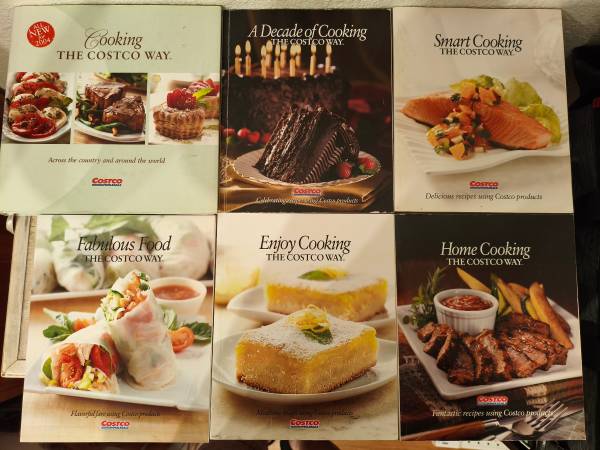 Collection of Six Costco Cookbooks 1
