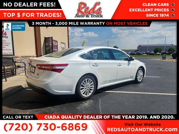 2014 Toyota Avalon Hybrid XLE Premium FOR - $16,999 (1451 Vista View Dr., Longmont, CO 80504)63612561920515124