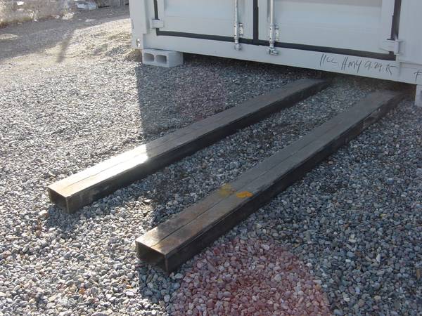 Heavy Duty Forklift custom Extensions  8FT 1