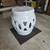White Porcelain Double Ring Table or Garden Seat 1 thumbnail