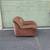 Vintage 1980s Italian Modern Scoop Chair Swivel Postmodern Retro MCM 7 thumbnail