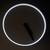STOLPA light ring clock designed by Henrik Preutz 4 thumbnail