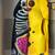 Fortnite Youth Large Peely Bone Halloween Costume Banana Skeleton 3D Jumpsuit 12 thumbnail