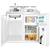 Apartment or ADU size fridge, stove, sink unit 3 thumbnail