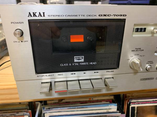 Akai Cassette Deck GXC-709D. ¡Funciona! - $135 (Hoover)63469646498563124