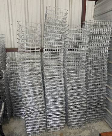 276 Wire baskets, chrome finish, 16 x 6 x 13 1