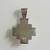 Silver cross pendant w. Lapis Lazuli 2 thumbnail