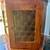 Vintage Mid-Century Hexagon Table – Bubble Glass, Solid Wood 4 thumbnail