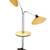 Unique Midcentury Modern Gooseneck Floor Lamp with Tray Table 2 thumbnail