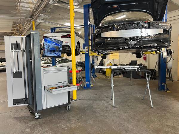 Car o liner car o tronic vision 2 x2 CAR-O-LINER frame measuring syste 1