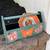 Hand painted (2 sided) Decorative Wooden Toolbox - Vintage Plastic basket includ 3 thumbnail