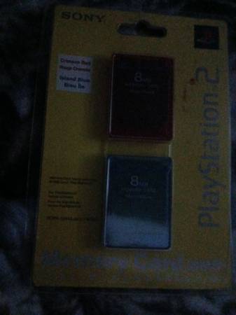 PS2 memory cards 1