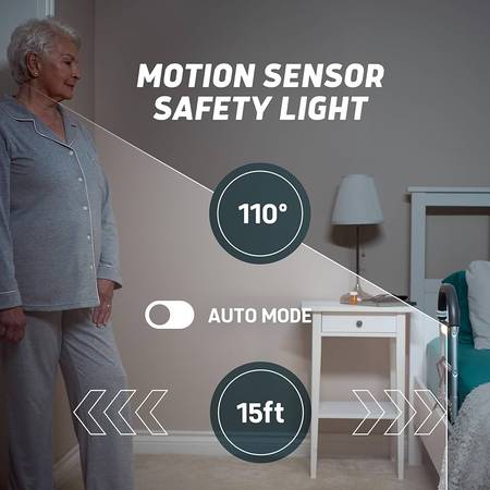 Lunderg Barras Laterales para Adultos Mayores Seguridad - con Luz de Movimiento - $50 (alameda)63471453267201123