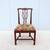 Jofco Traditional Classic Chippendale Style Maple Armless Side Chair 2 thumbnail
