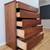 Vintage 1960s Dillingham Mid Century Modern Walnut Highboy Dresser MCM 10 thumbnail