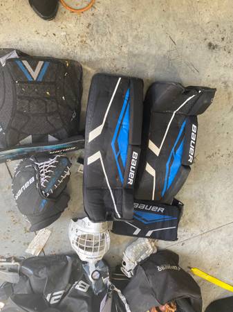 Street hockey goalie gear 1
