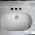 CAST IRON PORCELAIN BATHROOM SINK 1 thumbnail