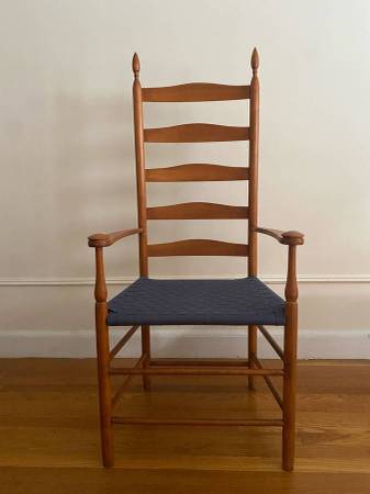Shaker Elder’s Ladder Back Chair in Cherry 1