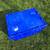 Large Blue Plastic Tote with Closable Lid (3 AVAILABLE) 1 thumbnail
