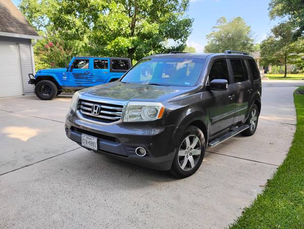 2012 HONDA PILOT TURING (TÍTULO DE CHATARRA) - $5,000 (HUMBLE)63622465912579123