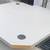 Corner,Cubicle Work Surfaces,Desktops,Fine Granite Finish,Gray,36Wx36D 11 thumbnail